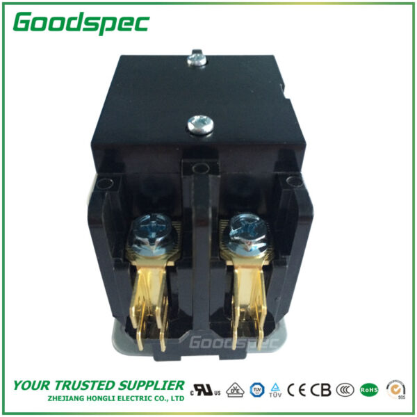 HLC-2XU00AAC-001.jpg GC-2XU00AAC(2P/20A/208-240VAC) Definite Purpose Contactor