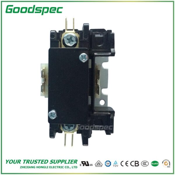 products-HLC-1NQ01AAC-004.jpg HLC-1NQ01AAC(1P/25A/24VAC) Definite Purpose Contactor