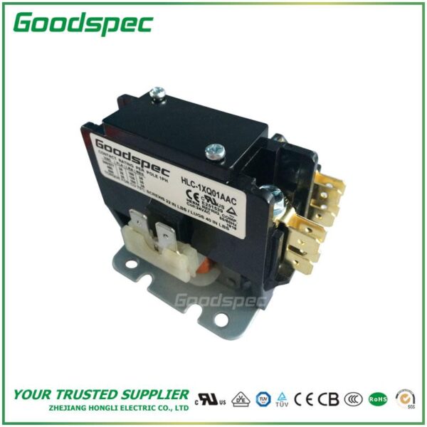 products-HLC-1XQ01AAC.jpg HLC-1XQ01AAC(1P/25A/24VAC) Definite Purpose Contactor