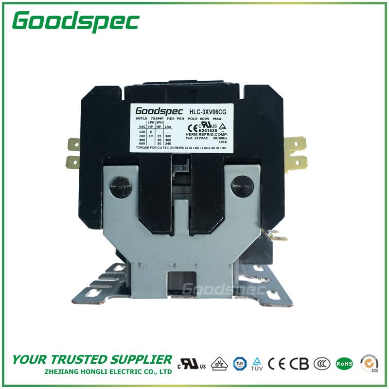 products-HLC-3XV06CG-001.jpg HLC-3XV06CG(3P/60A/277VAC)DEFINITE PURPOSE CONTACTOR