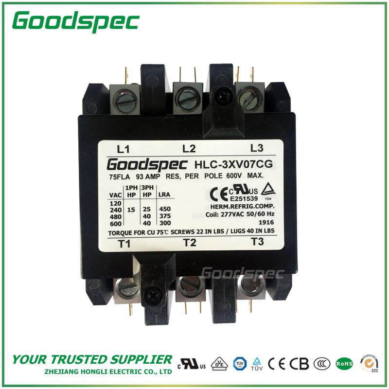 products-HLC-3XV07CG-001.jpg HLC-3XV07CG(3P/75A/277VAC)DEFINITE PURPOSE CONTACTOR