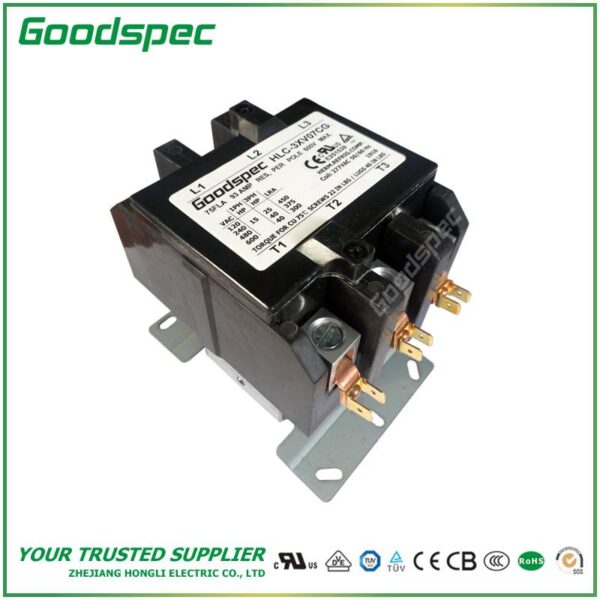 products-HLC-3XV07CG.jpg HLC-3XV07CG(3P/75A/277VAC)DEFINITE PURPOSE CONTACTOR